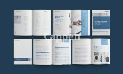 I will design professional annual report