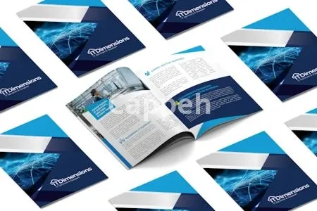 I will do business brochure design bifold, trifold brochure design
