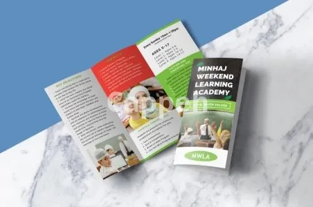 I will do business brochure design bifold, trifold brochure design