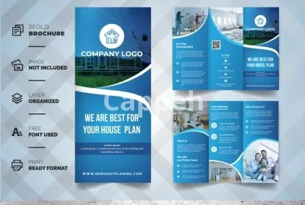 I will design trifold, bifold brochure, flyer, leaflet, postcard, business catalog