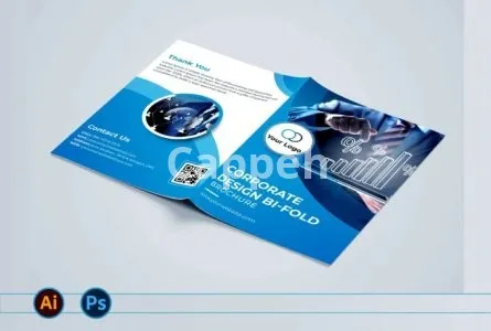 I will design flyers tri fold bi fold