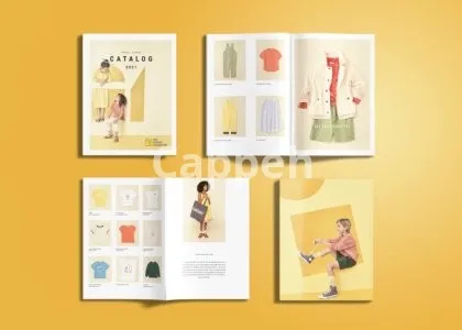 I will design pro, minimal product catalog, magazine