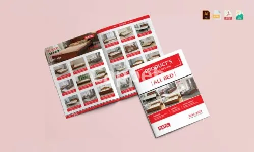 I will design sale product catalog flyer menu price list sell sheet and catalogue cover