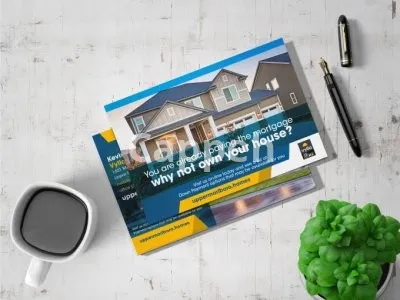 I will create a promotional eddm postcard, poster, flyer design