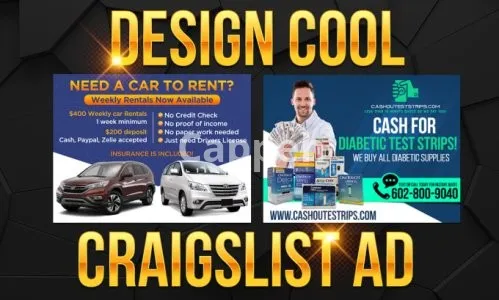 I will design cool craigslist ad, get more clicks