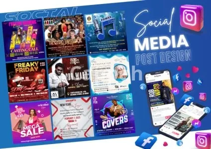 I will create digital flyer insta, fb and craigslist ads in 6 hours