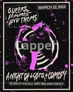 I will design a punk goth metal rock gig flyer for your event