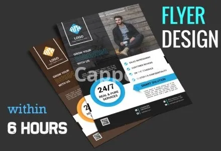 I will design amazing business, event, marketing flyers 06 hours