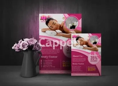 I will create creative food,salon,spa menu and flyer