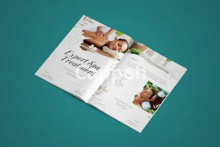 I will design professional spa, massage therapy, beauty salon flyer and menu design