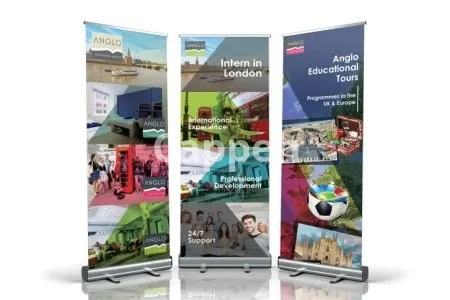 I will design your roller banners