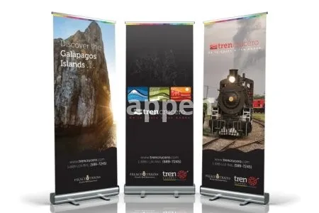 I will design your roller banners