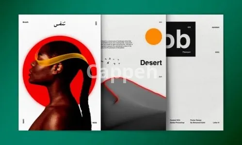 I will design a modern minimalist poster, banner, or flyer