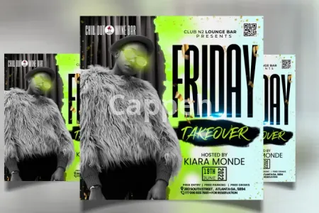 I will do pro party flyer,birthday, event, club flyer design