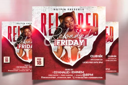 I will do pro party flyer,birthday, event, club flyer design