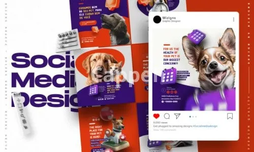 I will design event posters, social media designs, party flyer