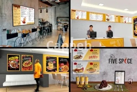 I will design effective restaurant menu boards,signage and posters