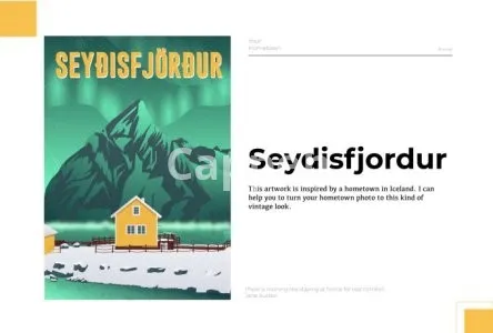 I will make art deco, vintage, retro, or vector art poster