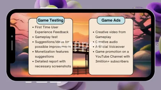 I will play test your mobile game and promote on my youtube channel