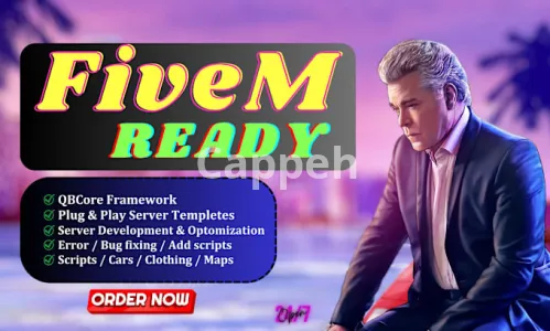 I will provide fully custom qbus fivem roleplay server