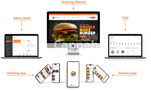 I will develop food delivery app for single, multi restaurant like uber eats