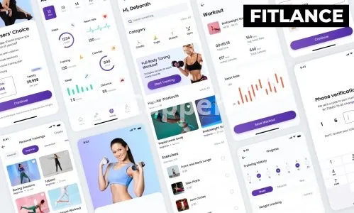 I will develop fitness app gym app health and fitness app fitness website gym website