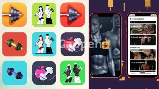 I will develop readymade workout fitness app for male and female