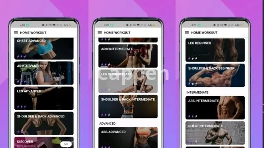 I will develop readymade workout fitness app for male and female