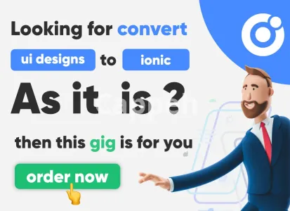 I will give life to your app designs using ionic