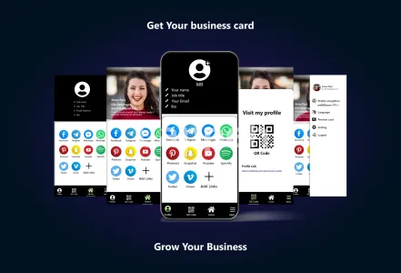 I will create digital business card or nfc reader app