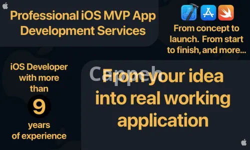 I will develop mobile application mvp, ios native