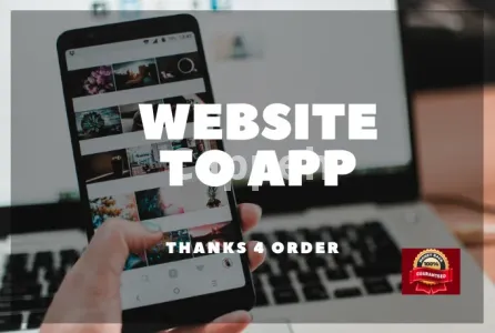 I will convert website to android app and ios app