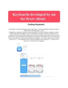 I will develop ios, android keyboard, emoji, ai chatgpt app