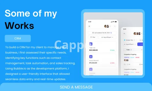 I will design bubble mvp bubble crm bubble marketplace saas crm open ai gpt bubble io