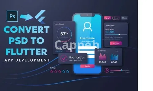 I will design flutter apps, bespoke flutter UI, convert figma to flutter