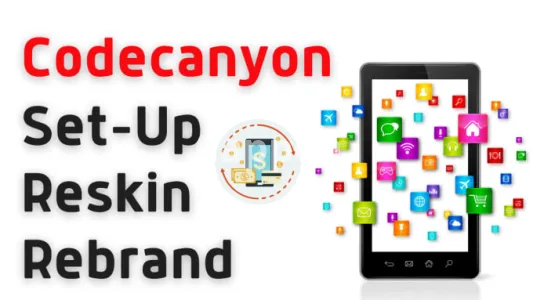 I will reskin, redesign, your codecanyon app in a cheap rate