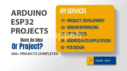 I will do arduino ,esp32 projects and iot