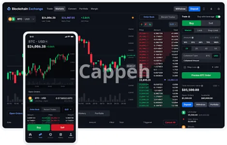 I will build crypto exchange website , mobile apps