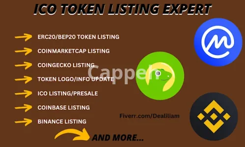 I will do token listing on coinmarketcap, cg, coinbase, binance bsc