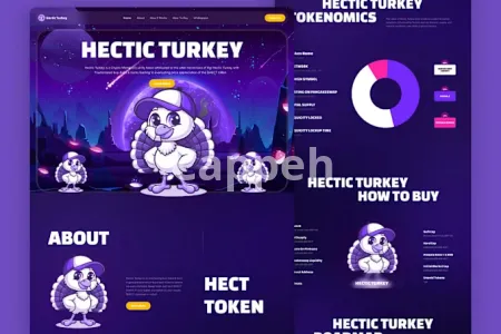 I will ico presale website, memecoin,p2p crypto exchange, crypto landing page, pepecoin