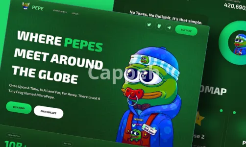 I will create crypto token website, coin or meme website