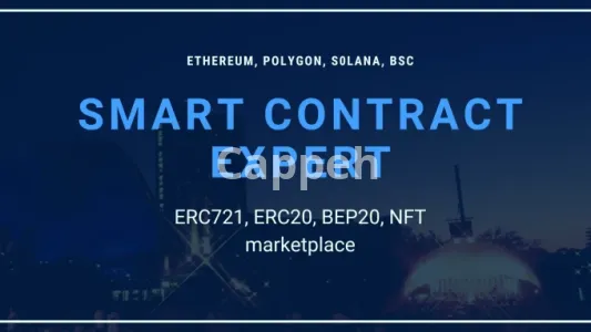 I will create smart contract solidity developer ethereum
