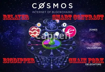 I will develop the dapps on cosmos and chain forking