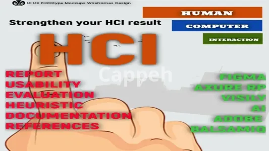 I will do UI UX prototype wireframe of hci human computer interaction in figma axure rp