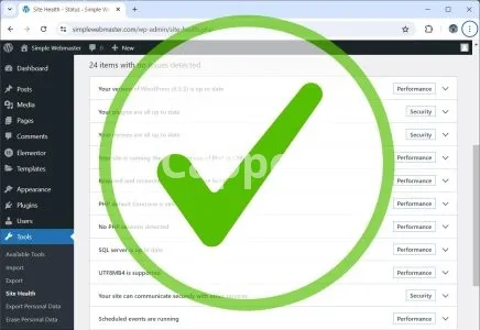 I will evaluate a wordpress website and provide a written report