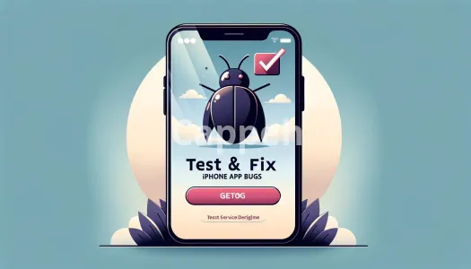 I will test and fix bugs in the iphone application