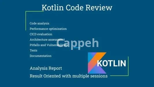 I will review your kotlin code quality and report audit issues to improve and guide