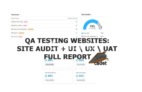 I will test your website,by auditing it and testing ui,ux,uat