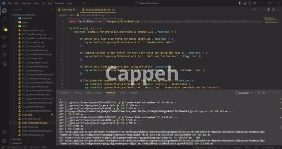 I will perform web app test automation using cypress