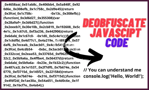 I will expertly decode, deobfuscate, and decrypt your javascript code